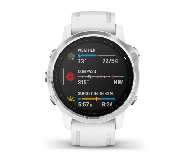 Garmin Fenix 6S srebrno - biały - 513416 - zdjęcie 2